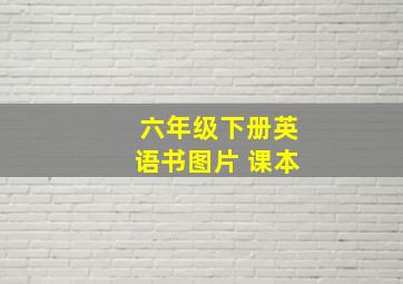 六年级下册英语书图片 课本